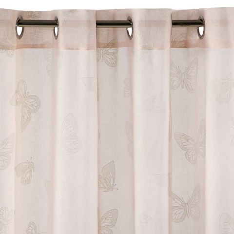 ZASŁONA GOTOWA D91 MARIPOS 140 X 250 CM RÓŻOWY