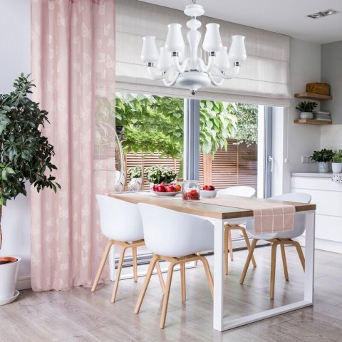 ZASŁONA GOTOWA D91 MARIPOS 140 X 250 CM RÓŻOWY