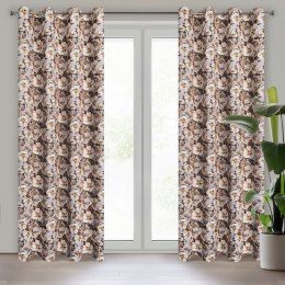 ZASŁONA GOTOWA SIMONA 140 X 250 CM BEŻOWY