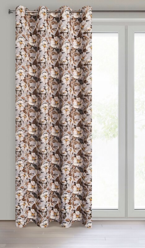 ZASŁONA GOTOWA SIMONA 140 X 250 CM BEŻOWY