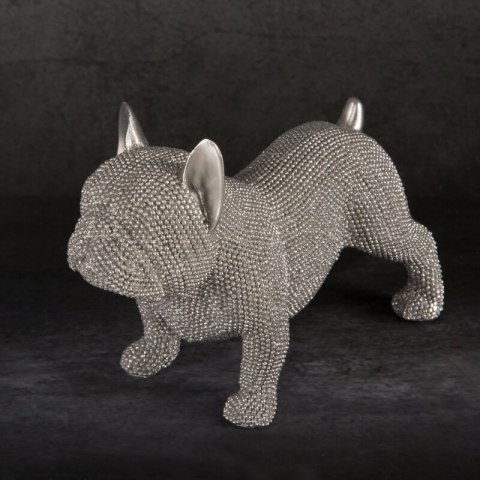FIGURKA DEKORACYJNA ELDO 20 X 9 X 14 CM SREBRNY