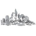 FIGURKA DEKORACYJNA ELDO 25 X 12 X 20 CM SREBRNY