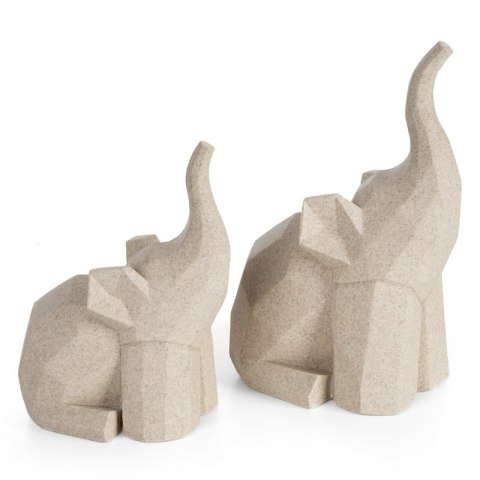 FIGURKA DEKORACYJNA LOGAN (02) 16 X 12 X 21 CM BEŻOWY