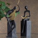 FIGURKA DEKORACYJNA RICO (02) 13 X 11 X 32 CM CZARNY