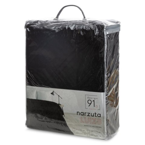 NARZUTA D91 LUIZ 8 200 X 220 CM CZARNY