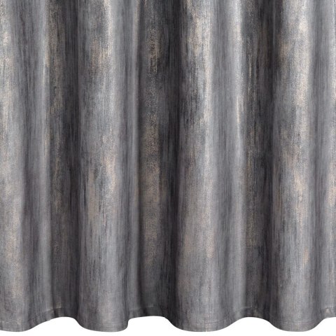 ZASŁONA GOTOWA ESTEL NA TAŚMIE 140 X 270 CM GRAFITOWY