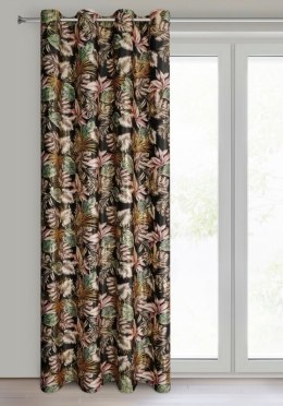 ZASŁONA GOTOWA MAROKO 140 X 250 CM CZARNY