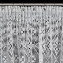 ZASŁONA GOTOWA NELA NA TAŚMIE 140 X 270 CM BIAŁY