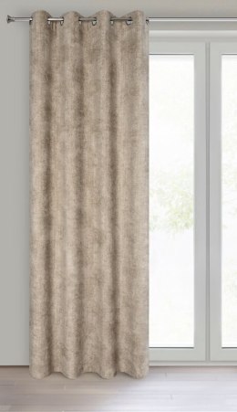ZASŁONA GOTOWA ALETA 135 X 250 CM BEŻOWY