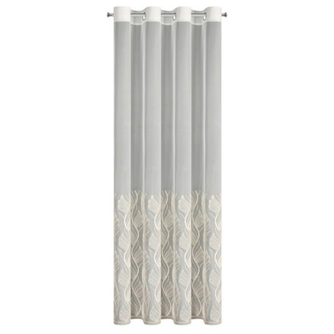 ZASŁONA GOTOWA DELIA 140 X 250 CM KREMOWY