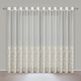 ZASŁONA GOTOWA DELIA 400 X 250 CM KREMOWY