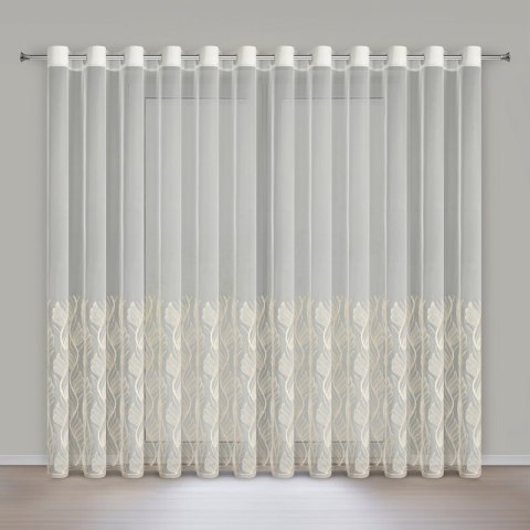 ZASŁONA GOTOWA DELIA 400 X 250 CM KREMOWY