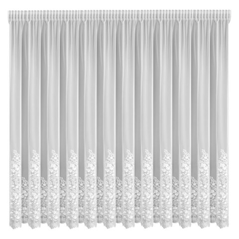 ZASŁONA GOTOWA ELOISA NA TAŚMIE 400 X 250 CM BIAŁY