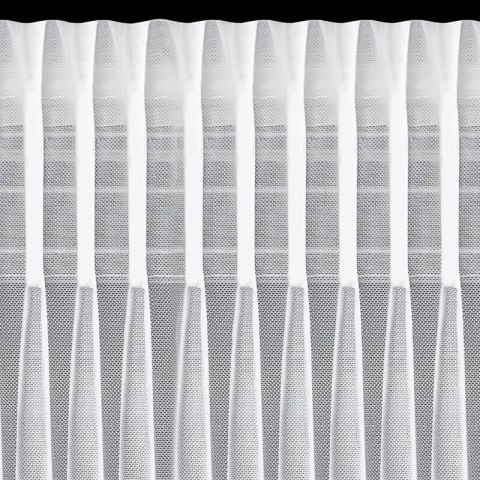ZASŁONA GOTOWA ELOISA NA TAŚMIE 400 X 250 CM BIAŁY