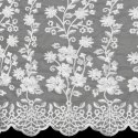 ZASŁONA GOTOWA ELOISA NA TAŚMIE 400 X 250 CM BIAŁY