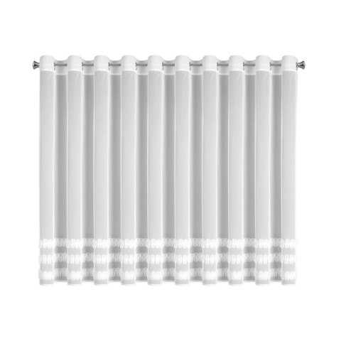 ZASŁONA GOTOWA SOFIA 2 NA TAŚMIE 400 X 120 CM BIAŁY