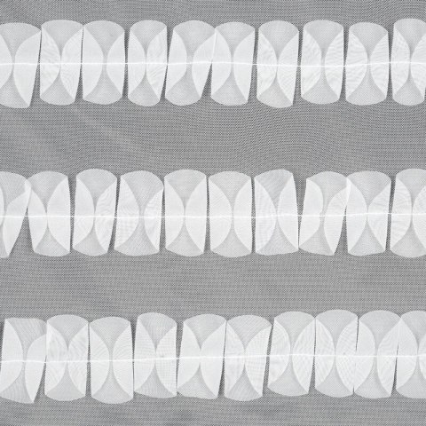 ZASŁONA GOTOWA SOFIA 2 NA TAŚMIE 400 X 120 CM BIAŁY