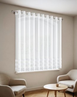 ZASŁONA GOTOWA SOFIA 2 NA TAŚMIE 400 X 150 CM BIAŁY