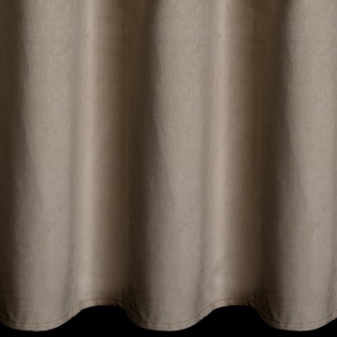 ZASŁONA GOTOWA SOFIA 4 NA TAŚMIE 140 X 250 CM CIEMNOBEŻOWY