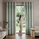 ZASŁONA GOTOWA SOFIA 4 NA TAŚMIE 140 X 250 CM MIĘTOWY