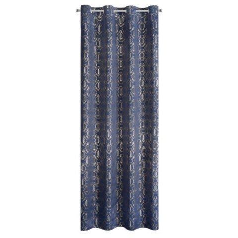 ZASŁONA GOTOWA KAJA 135 X 250 CM GRANATOWY