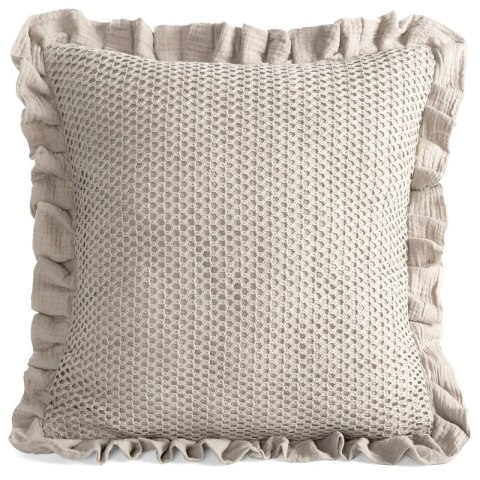 POSZEWKA MUSLIN 2 45 X 45 CM BEŻOWY