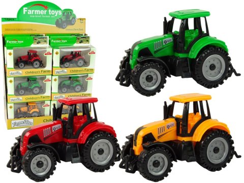 Pojazd Rolniczy Traktor Farma Duże Koła 3 Kolory Pojazd Rolniczy Traktor Farma Duże Koła 3 Kolory