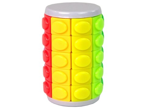 Gra Logiczna Układanka Łamigłówka Walec Obrotowy Kolorowy