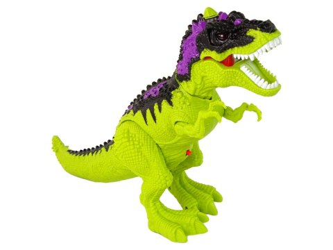 Dinozaur Zdalnie Sterowany Światła Dźwięki Zielony Dinozaur Zdalnie Sterowany Światła Dźwięki Zielony