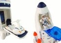 Zestaw Rakieta Kosmos Statki Space Pojazdy Astronauci