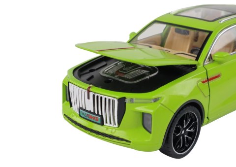Aluminiowy Model Samochodu RC 1:24 C Kolor Zielony Aluminiowy Model Samochodu RC 1:24 C Kolor Zielony
