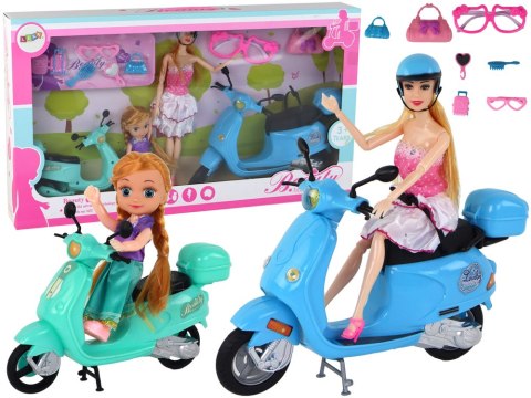 Zestaw Lalka Z Dzieckiem Skutery Zestaw Akcesoria Zestaw Lalka Z Dzieckiem Skutery Zestaw Akcesoria