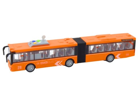 Autobus Przegubowy Miejski 1:16 Napęd Światła Dźwięki Napęd Pomarańczowy Autobus Przegubowy Miejski 1:16 Napęd Światła Dźwięki Napęd Pomarańczowy