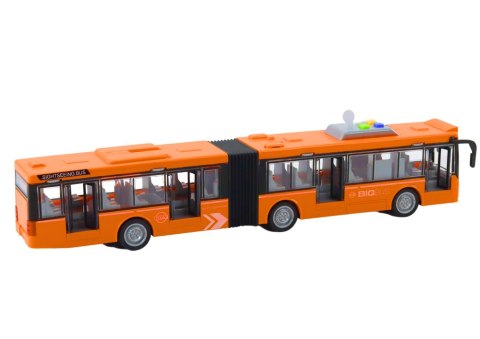 Autobus Przegubowy Miejski 1:16 Napęd Światła Dźwięki Napęd Pomarańczowy Autobus Przegubowy Miejski 1:16 Napęd Światła Dźwięki Napęd Pomarańczowy
