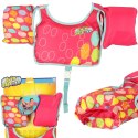 Kamizelka piankowa z rękawkami do pływania kapok dla dzieci 3-6 lat 19-30 kg BESTWAY 32174 różowa