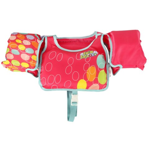 Kamizelka piankowa z rękawkami do pływania kapok dla dzieci 3-6 lat 19-30 kg BESTWAY 32174 różowa