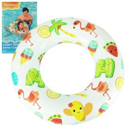 Kółko do pływania koło dmuchane BESTWAY 36014 flaming 61cm