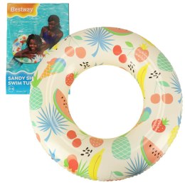 Kółko do pływania koło dmuchane BESTWAY 36014 owoce 61cm