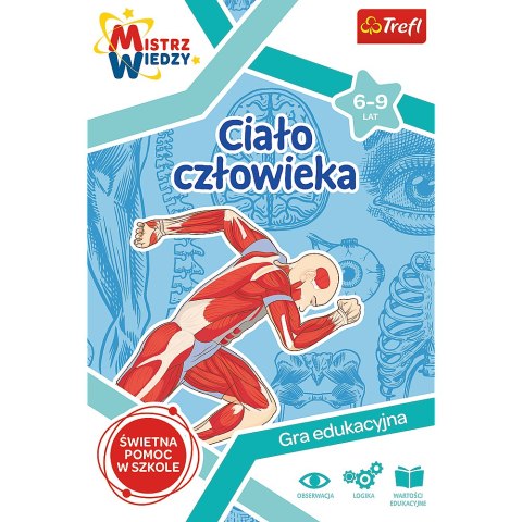 Gra Edukacyjna Ciało człowieka/ Mistrz Wiedzy Trefl 01957