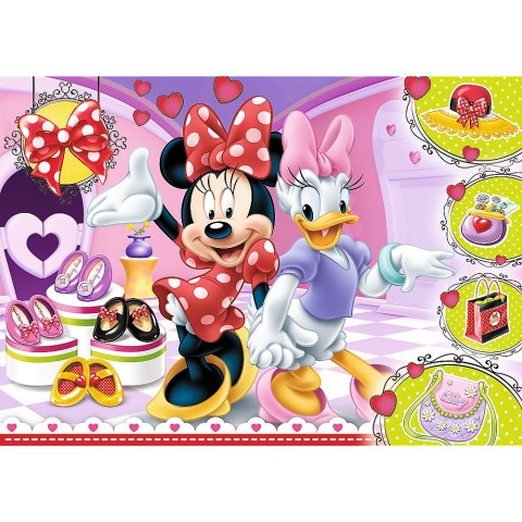 Puzzle 100 el. Minnie i błyskotki Trefl 14820