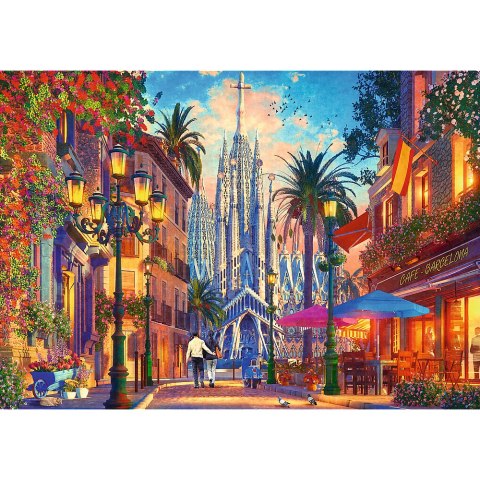 Puzzle - 1000 - Barcelona, Hiszpania 10793