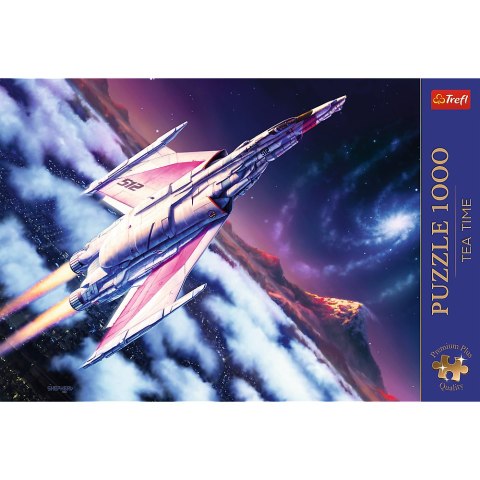 Puzzle - 1000 Premium Plus - Tea Time: Lot w kosmos Trefl 12075