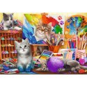 Puzzle - 2x500 - Sztuka malowania FSC Mix 70% 37530