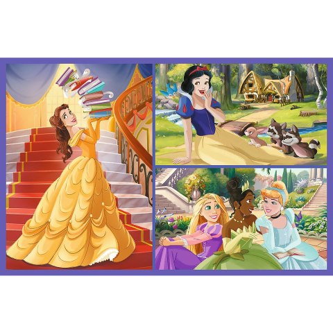 Puzzle - 2x70 - Bajkowe dni - Disney Princess 34440