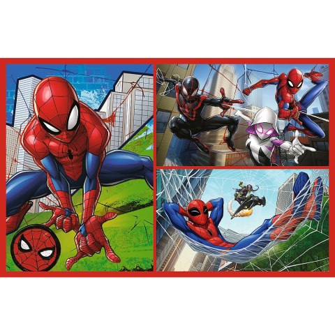 Puzzle - 2x70 - Pajęcze historie - Disney Marvel Spiderman Trefl 34443