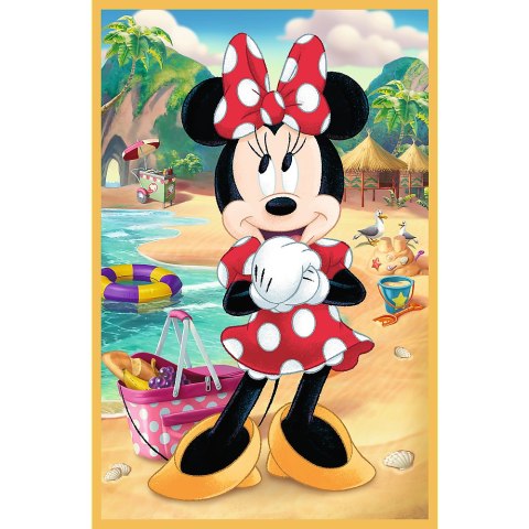 Puzzle - 3x50 - Myszki na wakacjach Disney Trefl 34881