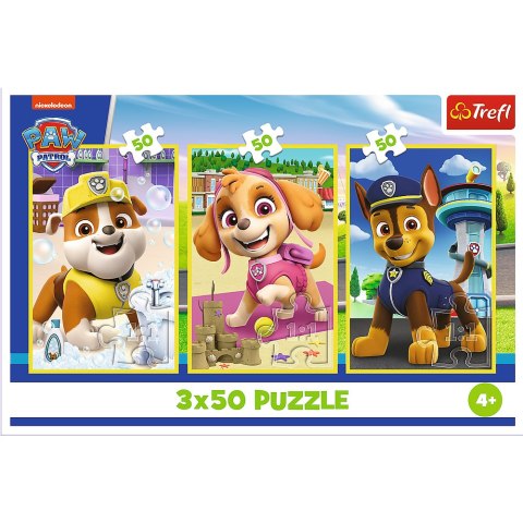 Puzzle - 3x50 - Nasze pieski Trefl 34878