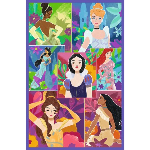 Puzzle - 3x80 - Księżniczki przyjaciółki - Disney Princess Trefl 34884