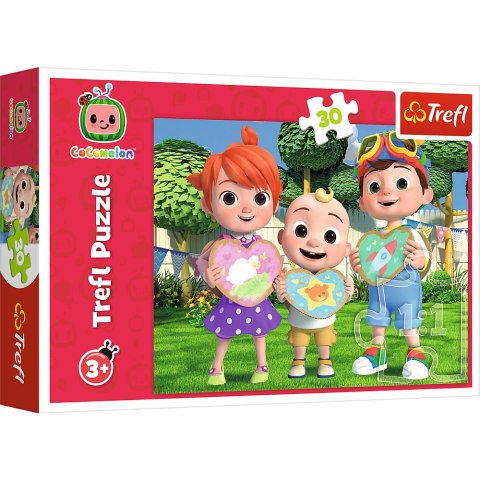 Puzzle - "30" - Cocomelon, Bawmy sie razem! Trefl 18295
