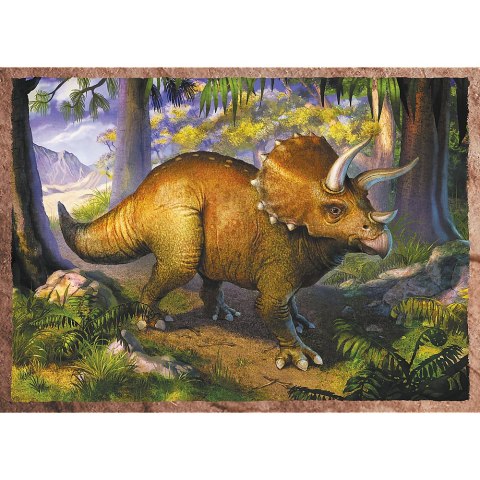 Puzzle - 4w1 - Ciekawe dinozaury / Trefl 34383